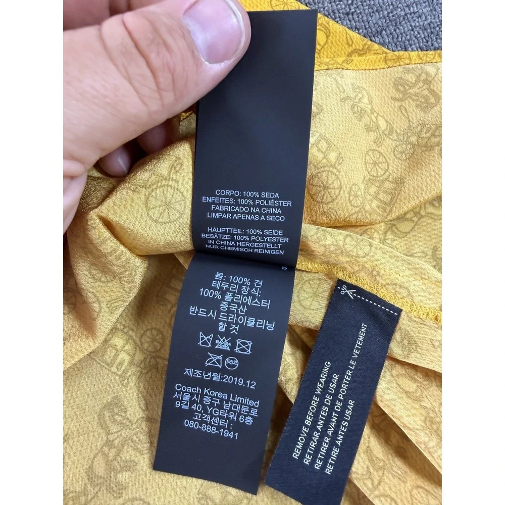 Coach blouse womens